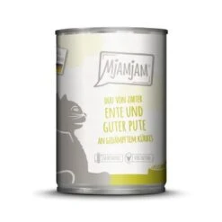 MjAMjAM Duo 6x400g Zarte Ente Mit Pute Und Kürbis